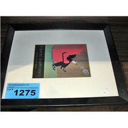 Framed cigar print