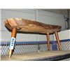 Image 1 : 3 legged burl top table