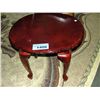 Image 1 : Cherry finish side table