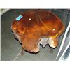Image 1 : 4 legged burl top table