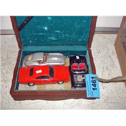3 diecast metal collectors cars