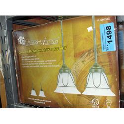 2pack pendant light fixture set