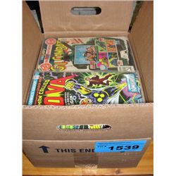 One box of vintage comics