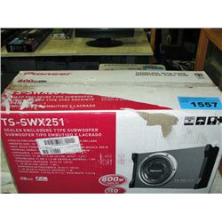 PIoneer sealed enclosure type subwoofer
