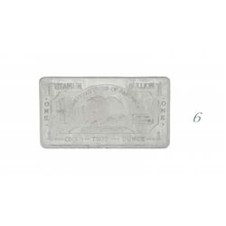 .999 One Ounce Titanium Investors Bar