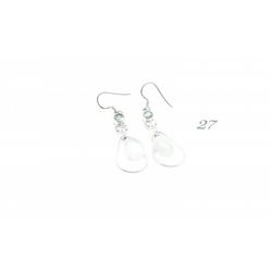 New Sterling Silver Blue Moonstone Earrings