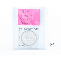 1964 canadian silver dollar