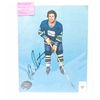 Image 1 : Autographed mike walton canucks photo