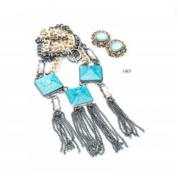 Lot of assorted costume jewelry