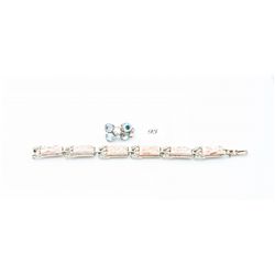 Bracelet and earring set