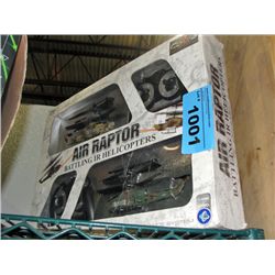Cobra air rapter battling radio controlled