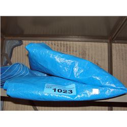Blue tarp