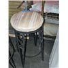 Image 1 : Heavy metal based bar stool