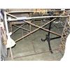 Image 1 : Wrought iron shelving base