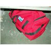 Image 1 : Camping tent and red duffle bag