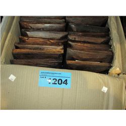 One box of wooden photo frames