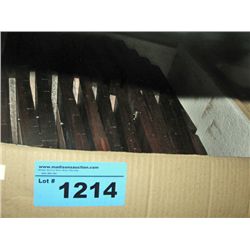One box of solid wood framed photo frames