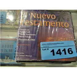One The bible on CD set - in spanish