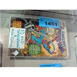 13 old spiderman and hulk comics