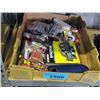 Image 1 : Box of assorted nascar collectables; diecast cars