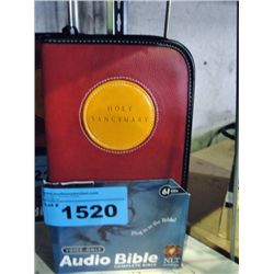 Holy sanctuary audio bible on CD set