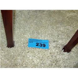 Approx 8F by 11F off white shag area rug