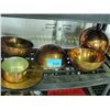 Image 1 : 6pcs of copper cookware; 4 mixing bowls, pot and