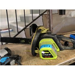 Poulan 3.5peak HP electric chainsaw