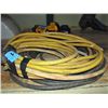 Image 1 : Heavy duty yellow extention cord and a heavy duty