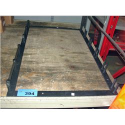 Wall mount steel gun locker