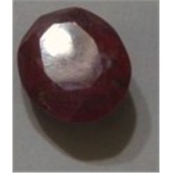 8.85 CARAT NATURAL RUBY *BEAUTIFUL OVAL CUT  NATURAL GEMSTONE*!! GEMSTONE CAME OUT OF SAFE!!