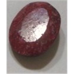 5.80 CARAT NATURAL RUBY *BEAUTIFUL OVAL CUT  NATURAL GEMSTONE*!! GEMSTONE CAME OUT OF SAFE!!