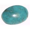 Image 1 : 25.05 CARAT NATURAL (UNTREATED) TURQUOISE *BEAUTIFUL OVAL COBACHAN CUT GEMSTONE*!!