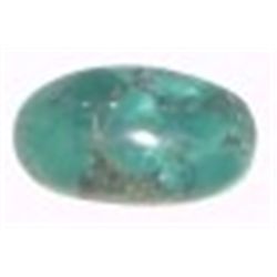 9.30 CARAT NATURAL (UNTREATED) TURQUOISE *BEAUTIFUL OVAL COBACHAN CUT GEMSTONE*!!