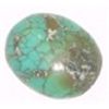 Image 1 : 9.25 CARAT NATURAL (UNTREATED) TURQUOISE *BEAUTIFUL OVAL COBACHAN CUT GEMSTONE*!!