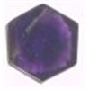 Image 1 : 11.10 CARAT AMETHYST (UNTREATED)*BEAUTIFUL HEXAGON DIAMOND CUT GEMSTONE*!!