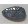 Image 1 : 2.95 CARAT *RARE* TANZANITE (UNTREATED)*BEAUTIFUL DESIGN LEAF CUT GEMSTONE*!! GEM CAME OUT OF SAFE!!