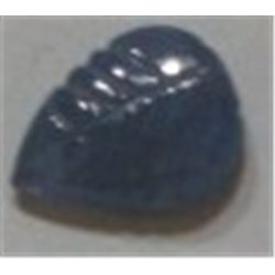 2.25 CARAT *RARE* TANZANITE (UNTREATED)*BEAUTIFUL DESIGN LEAF CUT GEMSTONE*!! GEM CAME OUT OF SAFE!!