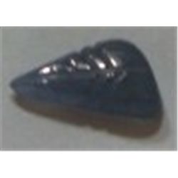 2.05 CARAT *RARE* TANZANITE (UNTREATED)*BEAUTIFUL DESIGN LEAF CUT GEMSTONE*!! GEM CAME OUT OF SAFE!!