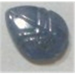 1.20 CARAT *RARE* TANZANITE (UNTREATED)*BEAUTIFUL DESIGN LEAF CUT GEMSTONE*!! GEM CAME OUT OF SAFE!!