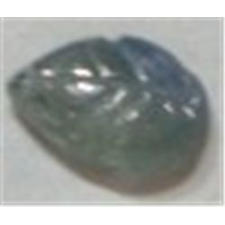 1.20 CARAT *RARE* TANZANITE (UNTREATED)*BEAUTIFUL DESIGN LEAF CUT GEMSTONE*!! GEM CAME OUT OF SAFE!!