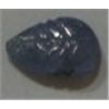 Image 1 : 1.60 CARAT *RARE* TANZANITE (UNTREATED)*BEAUTIFUL DESIGN LEAF CUT GEMSTONE*!! GEM CAME OUT OF SAFE!!