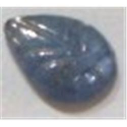 1.15 CARAT *RARE* TANZANITE (UNTREATED)*BEAUTIFUL DESIGN LEAF CUT GEMSTONE*!! GEM CAME OUT OF SAFE!!