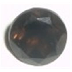 3.40 CARAT SMOKY QUARTZ (UNTREATED BRAZILIAN)*BEAUTIFUL ROUND CUT GEMSTONE*!! GEM CAME OUT OF SAFE!!