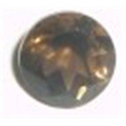 1.95 CARAT SMOKY QUARTZ (UNTREATED BRAZILIAN)*BEAUTIFUL ROUND CUT GEMSTONE*!! GEM CAME OUT OF SAFE!!