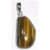Image 1 : STERLING SILVER .925 *TIGER EYE* BEAUTIFUL PENDANT TOTAL WEIGHT IS 5.74 GRAMS!!