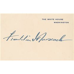 Franklin D. Roosevelt