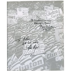 Bill Clinton and John Major