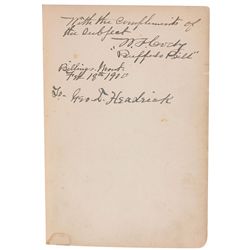 William F. ‘Buffalo Bill’ Cody