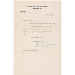 Supreme Court: Felix Frankfurter